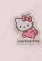 Body Vestido Suedine Rosa - Marca Hello Kitty