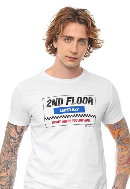 Camiseta Ellus 2ND Floor Limitless Branca - Marca 2ND Floor
