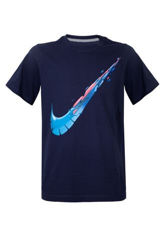 Camiseta Nike Swoosh Free Azul