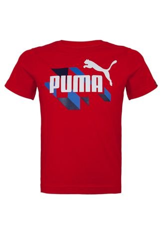 Camiseta Puma Vermelha