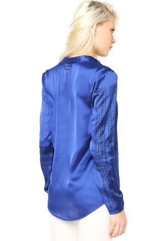 Camisa Colcci Style Azul