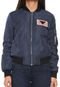 Jaqueta Bomber Facinelli by MOONCITY Patche Azul - Marca Facinelli