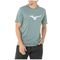 Camiseta Mizuno Treino Run Spark Mescla Masculina Verde - Marca Mizuno