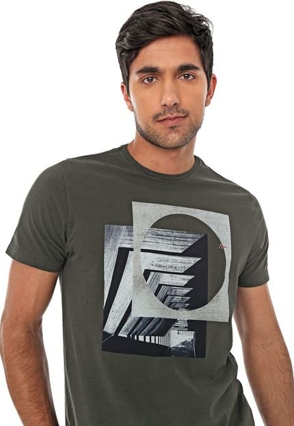 Camiseta Aramis Arquitetura Verde - Marca Aramis
