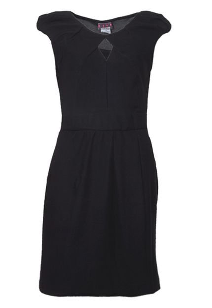 Vestido Mercatto Recortes Preto - Marca Mercatto