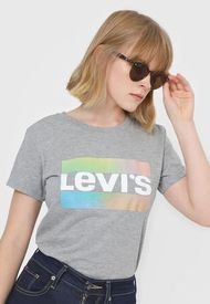 Camiseta Gris-Multicolor Levi's