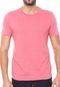 Camiseta Hering Lisa Rosa - Marca Hering