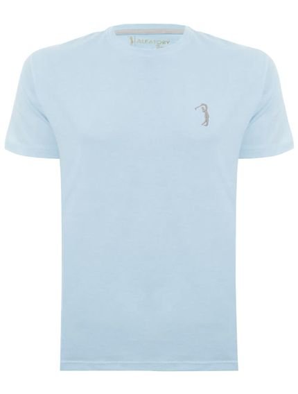 Camiseta Aleatory Masculina Grey Icon Azul Claro - Marca Aleatory