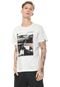Camiseta Quiksilver Fit Surf Vibes Off-white - Marca Quiksilver