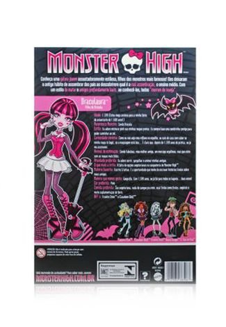 Boneca Monster High Draculaura Mattel Branco - Compre Agora