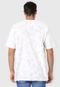 Camiseta Dupla Face Quiksilver Double Palmistry Off-White - Marca Quiksilver