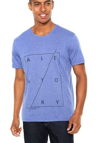 Camiseta Aleatory Summer Azul