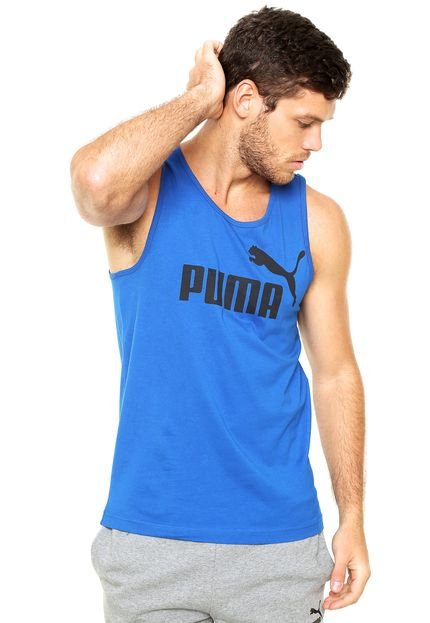 Regata Puma Estampada Azul - Marca Puma