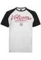 Camiseta Volcom Premium Raglan Cinza - Marca Volcom