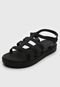 Rasteira Melissa Sun Rodeo Platform Ad Preto - Marca Melissa