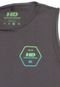 Camiseta HD Menino Posterior Cinza - Marca HD