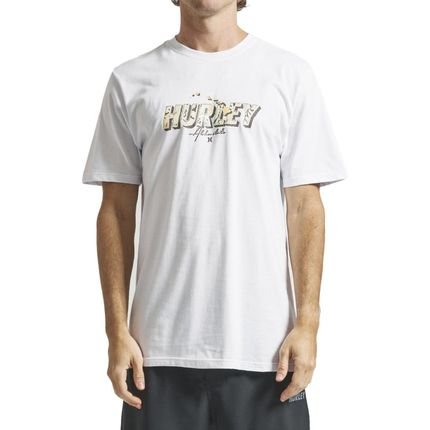 Camiseta Hurley Aloha SM24 Masculina Branco - Marca Hurley