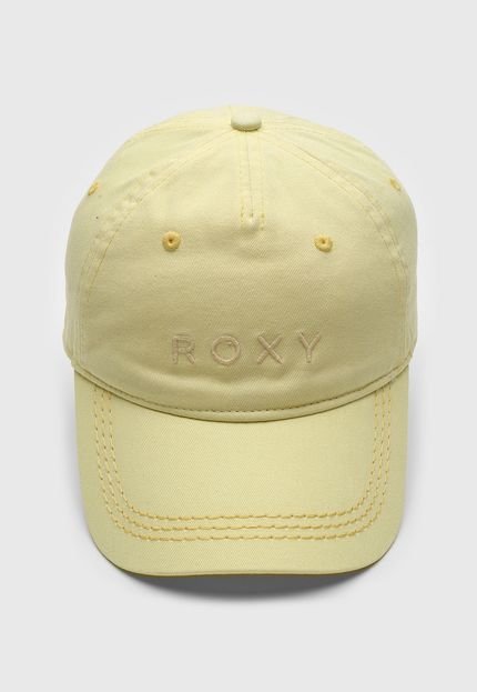 Boné Roxy Dear Believer Logo Color Amarelo - Marca Roxy