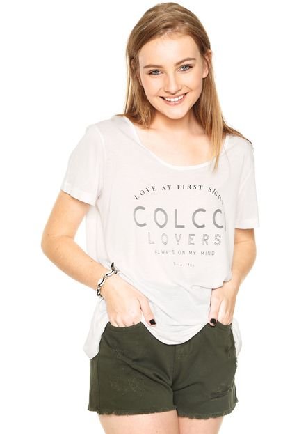 Blusa Colcci Comfort Branca - Marca Colcci