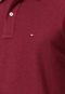 Camisa Polo Tommy Hilfiger Style Vinho - Marca Tommy Hilfiger