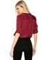 Blusa HELI Strass Vinho - Marca HELI