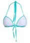 Top Marcyn Praia Beach Azul - Marca Marcyn