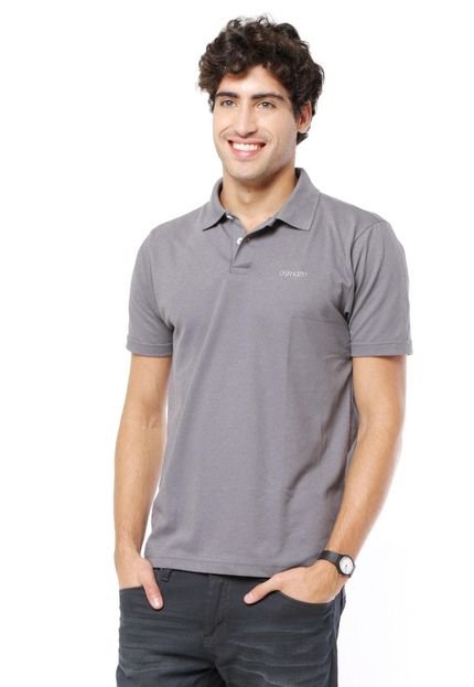 Camisa Polo Osmoze Basic Cinza - Marca Osmoze