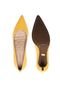 Scarpin Couro Jorge Bischoff Snake Amarelo - Marca Jorge Bischoff