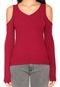 Blusa Colcci Small Vinho - Marca Colcci