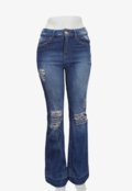 Calça Bluesteel Destroyed Bootcut Jeans Produto Gentilmente Usado - Marca EMIGÊ