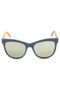 Óculos de Sol Evoke Hybrid II B07 Azul/Bege - Marca Evoke