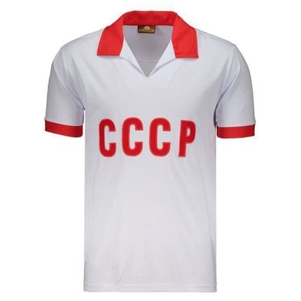 Camisa União Soviética Retrô Branca N°9 - Marca Retroland
