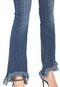 Calça Jeans Indigo Jeans Flare Aplicações Azul - Marca Indigo Jeans