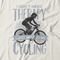 Camiseta Feminina Cycling Therapy - Off White - Marca Studio Geek 