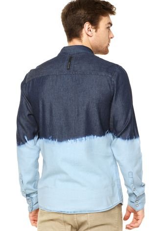 Camisa Calvin Klein Jeans Azul