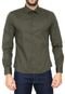 Camisa Ellus Tricoline Ly Slim Verde - Marca Ellus