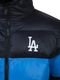 Jaqueta New Era Puffer Los Angeles Dodgers Preto/Azul - Marca New Era
