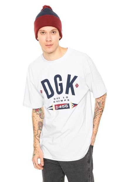 Camiseta DGK 4-5-6 Branca - Marca DGK