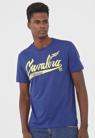 Camiseta Cavalera Azul - Compre Agora