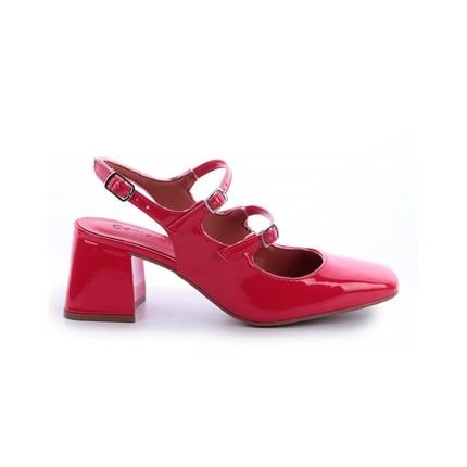 Scarpin Lilian Vermelho Verniz Vermelho - Marca Damannu Shoes