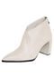 Ankle Boot Milaa Off-White - Marca Milaa