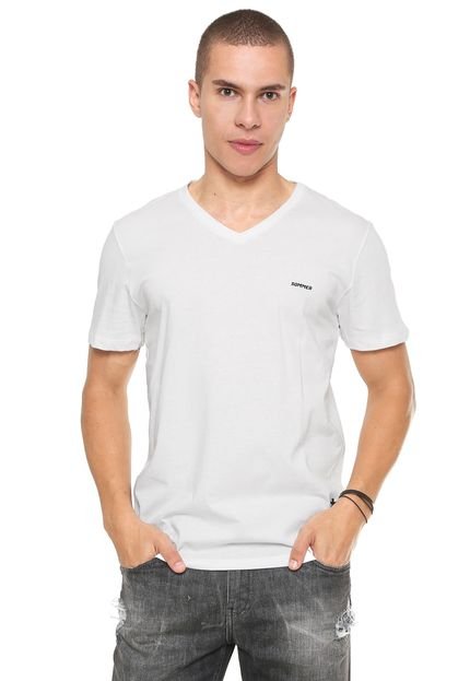 Camiseta Sommer Bordado Off-White - Marca Sommer