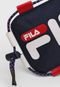 Bolsa Fila Pouch Logo Azul-Marinho - Marca Fila