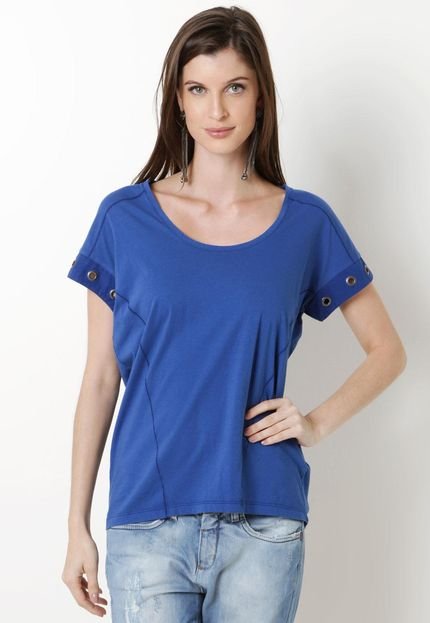 Blusa Colcci Azul - Marca Colcci