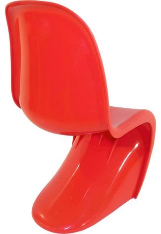 Cadeira Panton Junior  Vermelha Byartdesign