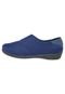 Sapato Usaflex Liso Azul - Marca Usaflex