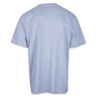 Camiseta New Era Plus Size Los Angeles Clippers Mescla Cinza