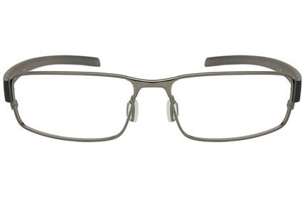 Óculos de Grau HB Duotech 93069/53 Prata/Cinza/Azul - Marca HB