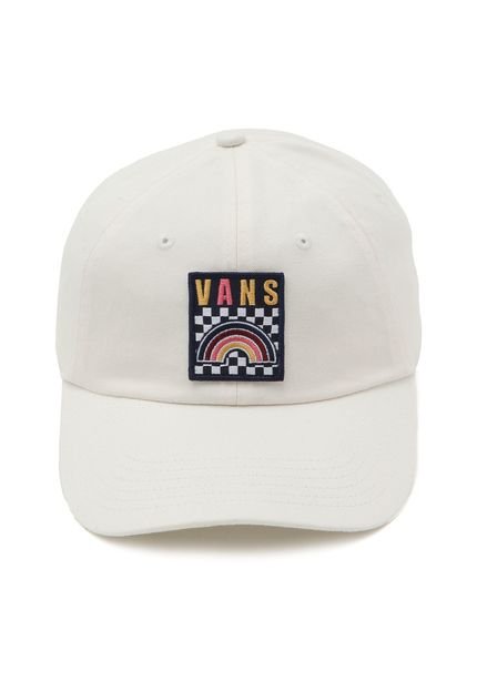 Boné Vans Strapback Court Side Hat Off-White - Marca Vans