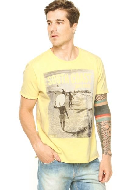 Camiseta Sommer Estampada Amarela - Marca Sommer